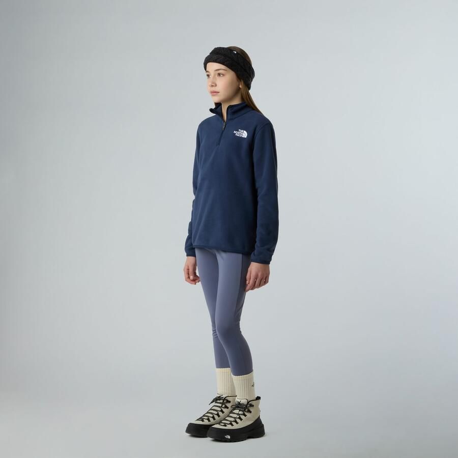 The North Face Glacier 1 2 Zip Fleece Junior Blauw - Foto 4