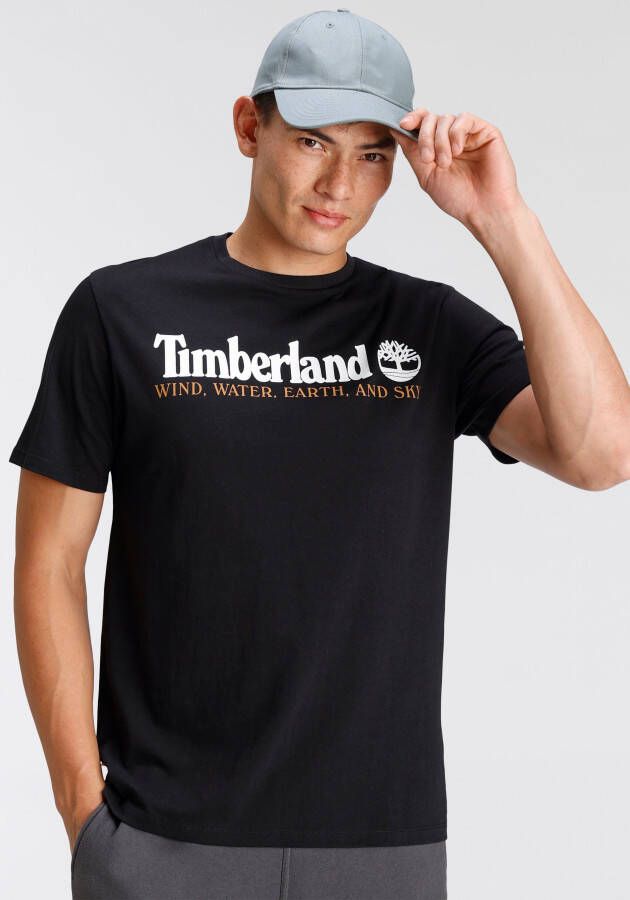Timberland T-Shirts Zwart Heren
