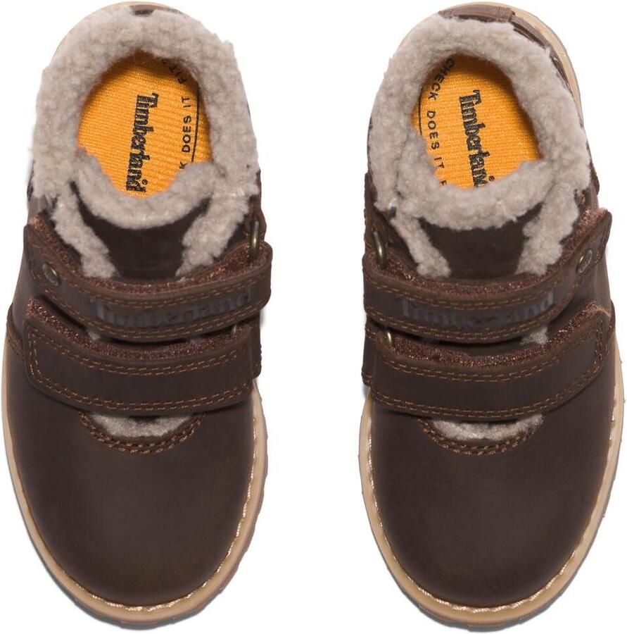 Timberland Klittenbandboots POKEY PINE MID WARM LINED HOOK & LOOP BOOT Winterlaarzen snowboots winterschoenen gevoerd