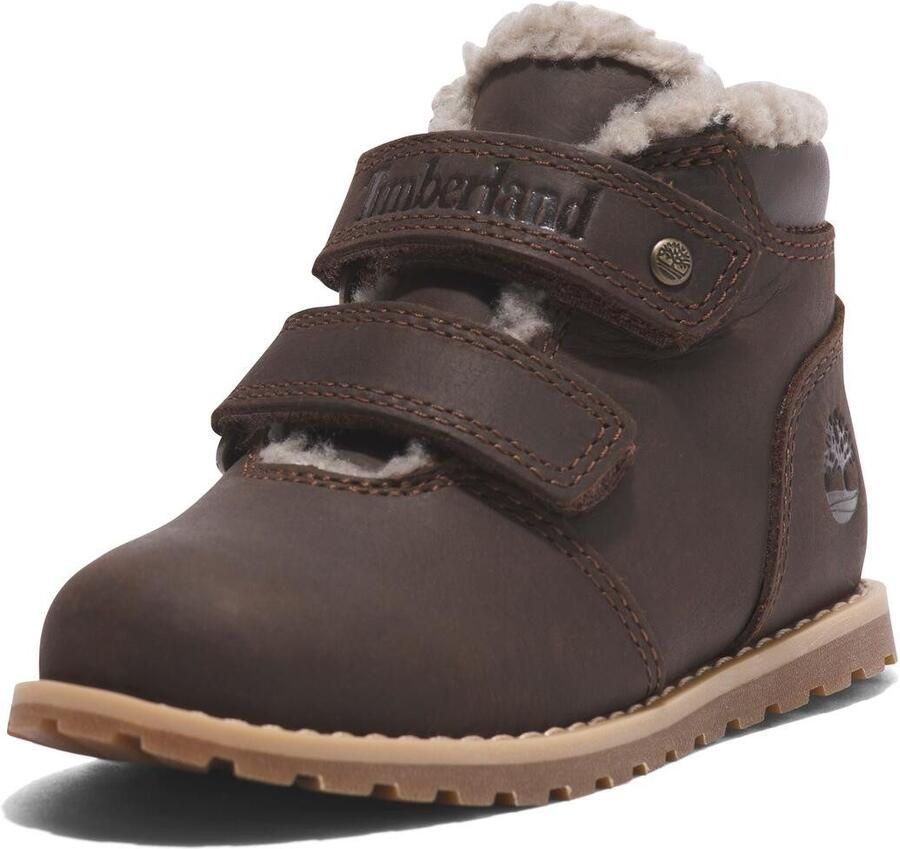 Timberland Klittenbandboots POKEY PINE MID WARM LINED HOOK & LOOP BOOT Winterlaarzen snowboots winterschoenen gevoerd - Foto 2