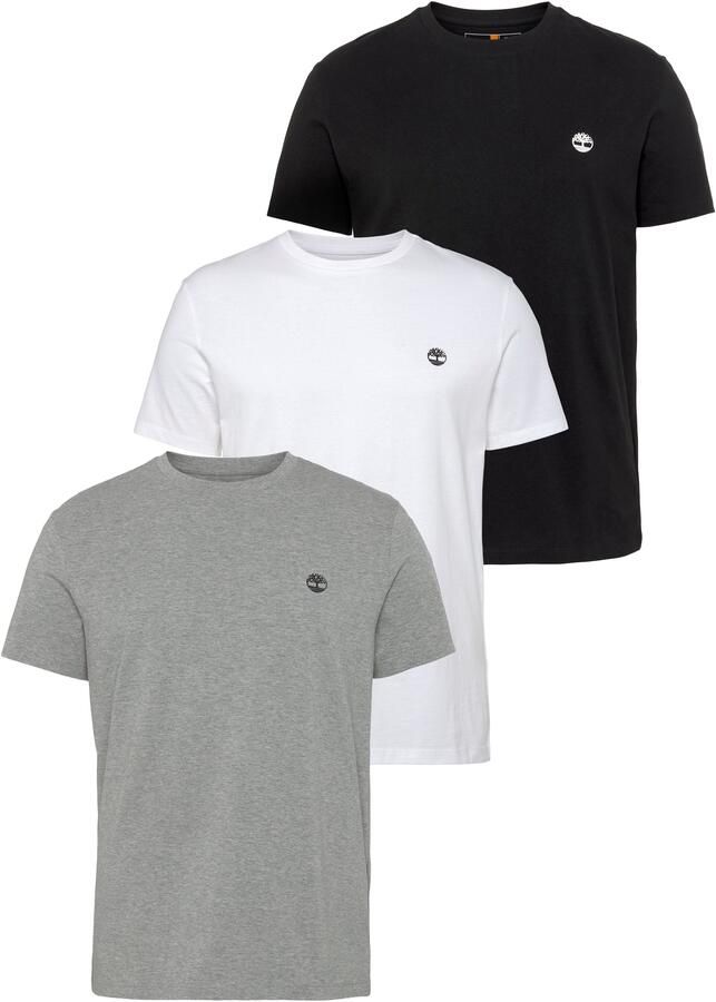 Timberland T-shirt DUNSTAN RIVER 3xPack Tee (set 3-delig) - Foto 12