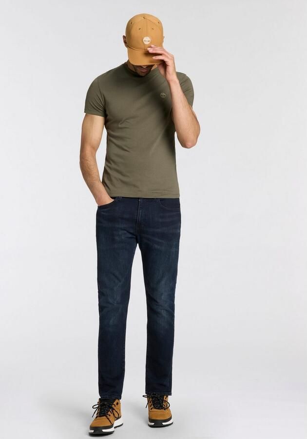 Timberland T-shirt Korte Mouw Dun River slim T-shirt met ronde hals - Foto 5