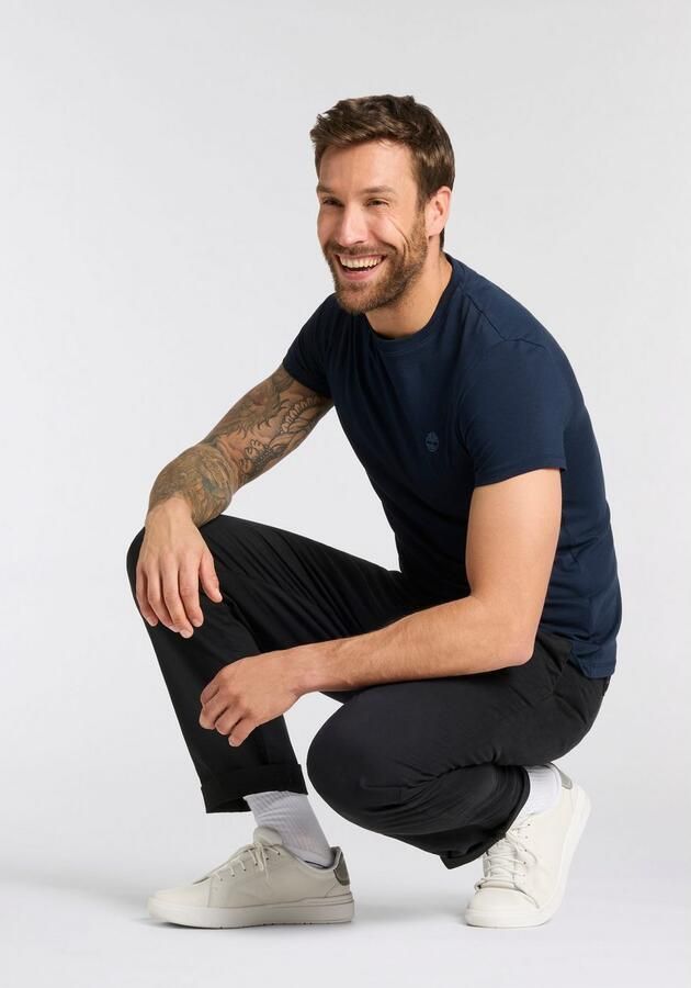 Timberland T-shirt Korte Mouw Slim Fit T-shirt met geborduurd logo - Foto 6