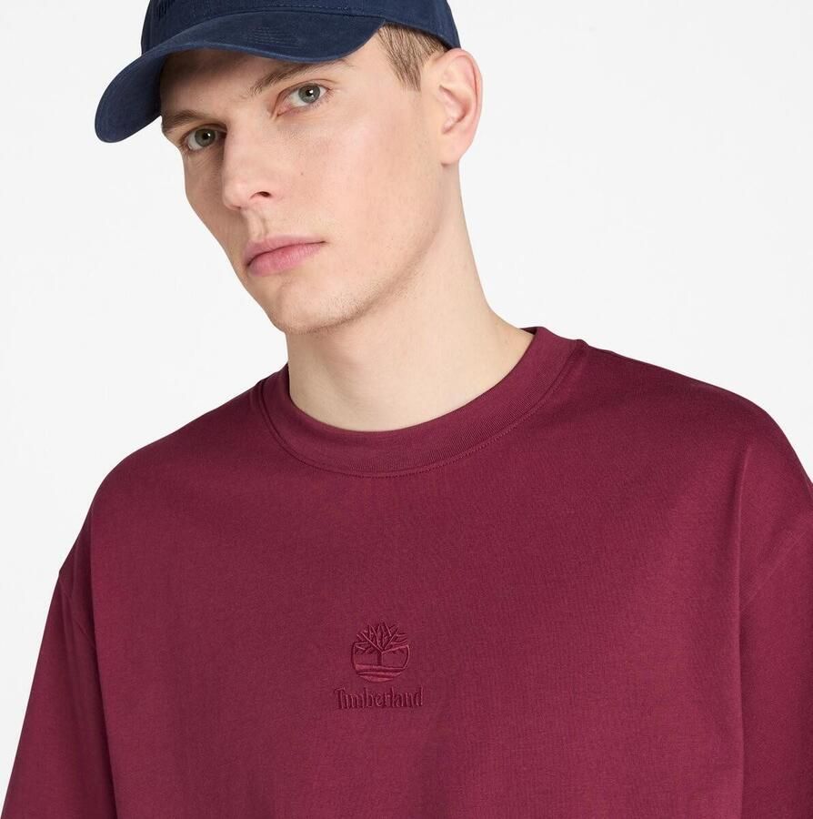 Timberland T-shirt HAMPTHON Tonal Stack Logo Tee (1-delig)