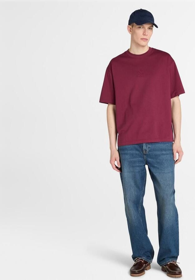 Timberland T-shirt HAMPTHON Tonal Stack Logo Tee (1-delig) - Foto 5