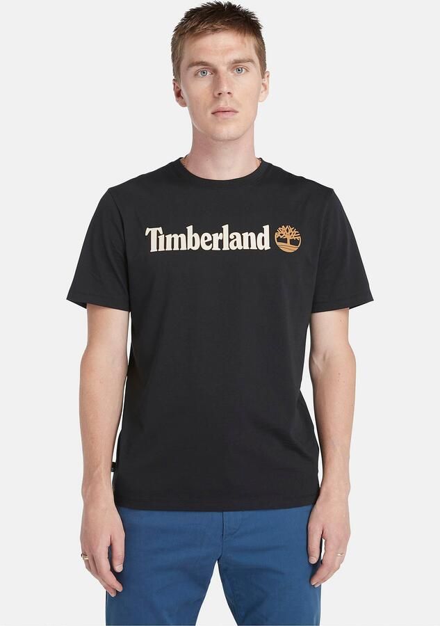 Timberland T-shirt Korte Mouw Linear Logo Short Sleeve Tee - Foto 5