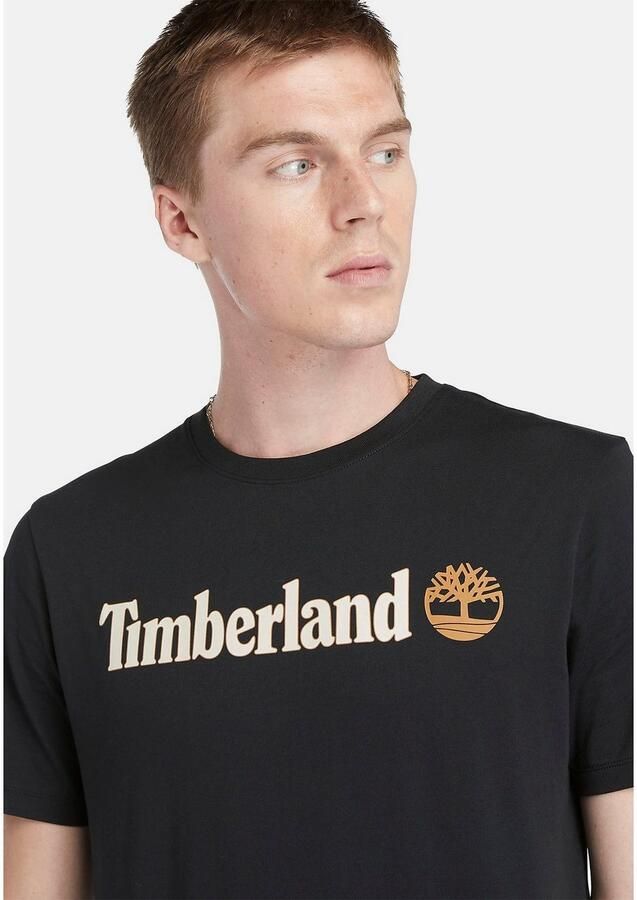 Timberland T-shirt Korte Mouw Linear Logo Short Sleeve Tee - Foto 2