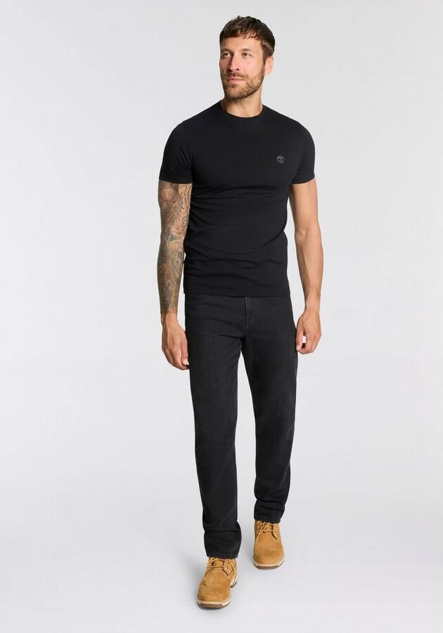 Timberland T-shirt Korte Mouw Slim Fit T-shirt met geborduurd logo - Foto 4