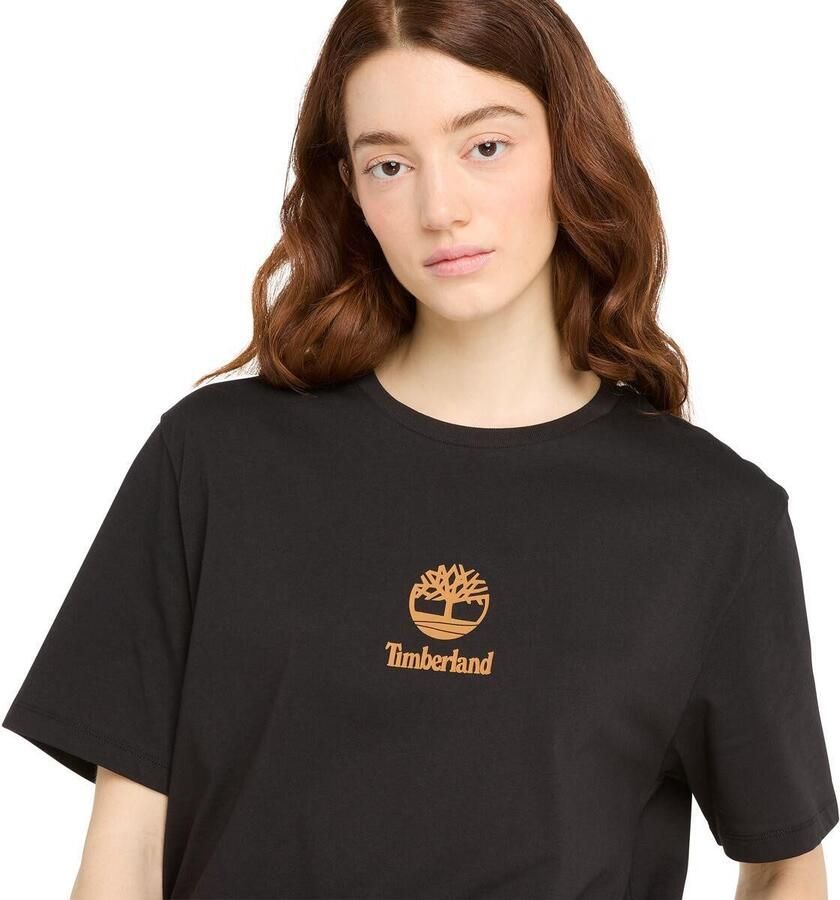 Timberland T-shirt Print Stack Logo Short Sleeve Tee (1-delig)