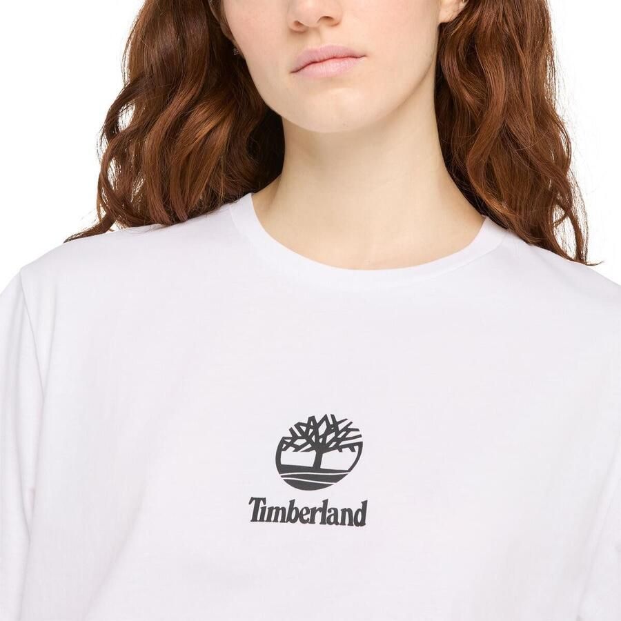 Timberland T-shirt Print Stack Logo Short Sleeve Tee (1-delig)