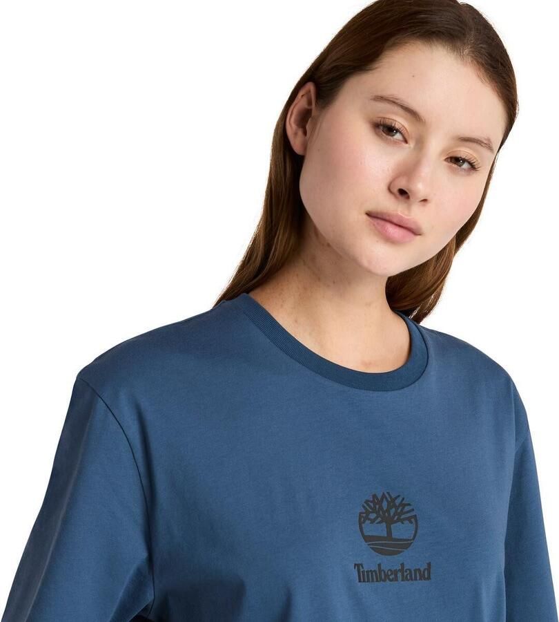 Timberland T-shirt Print Stack Logo Short Sleeve Tee (1-delig)