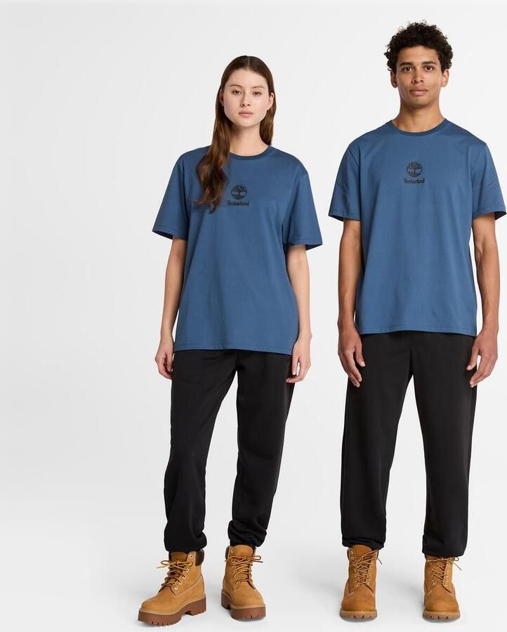 Timberland T-shirt Print Stack Logo Short Sleeve Tee (1-delig) - Foto 3