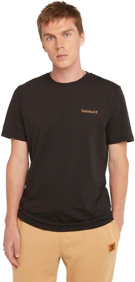 Timberland T-shirt Small Linear Logo Print Tee - Foto 7