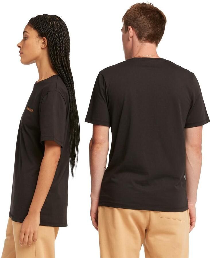 Timberland T-shirt Small Linear Logo Print Tee - Foto 2