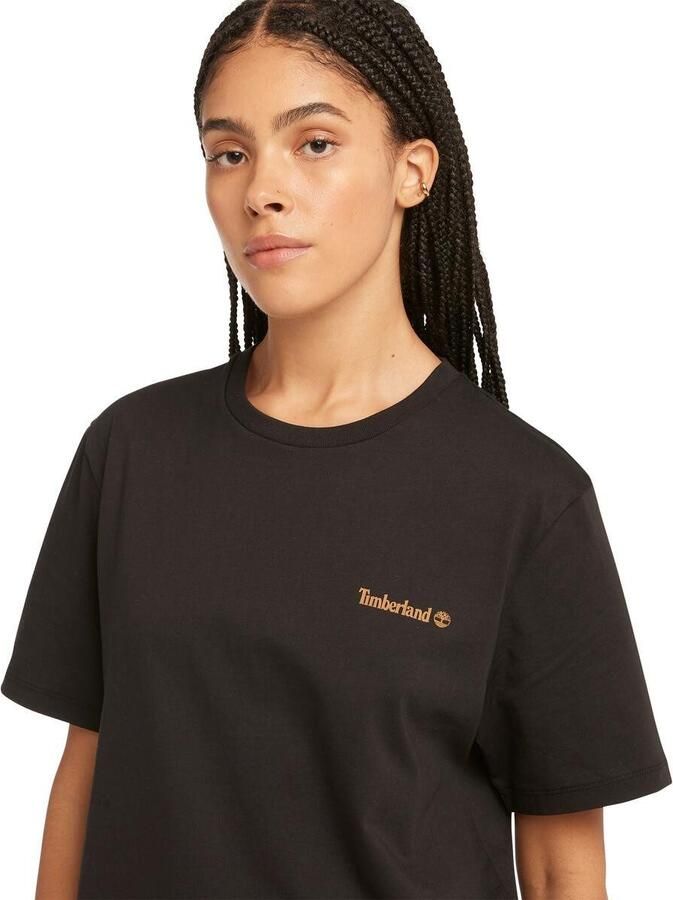 Timberland T-shirt Small Linear Logo Print Tee - Foto 3