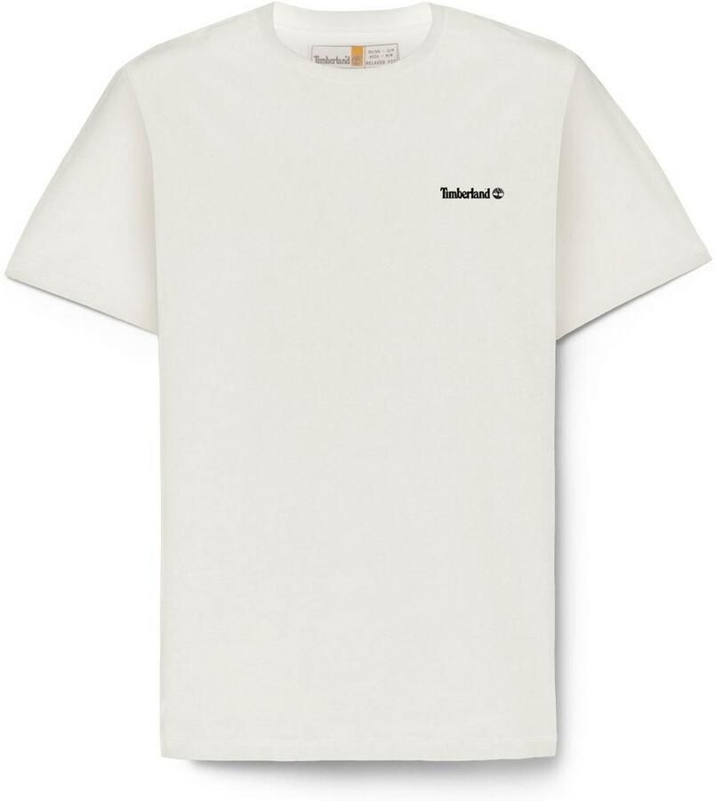 Timberland T-shirt Small Linear Logo Print Tee