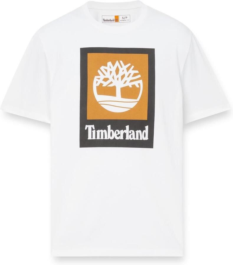 Timberland T-shirt STACK LOGO Colored Short Sleeve Tee (1-delig)