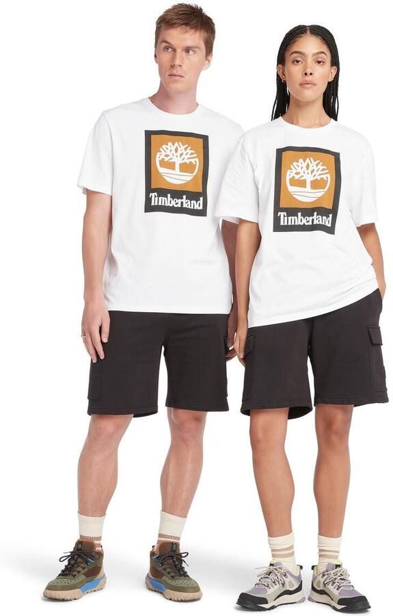 Timberland T-shirt STACK LOGO Colored Short Sleeve Tee (1-delig) - Foto 5