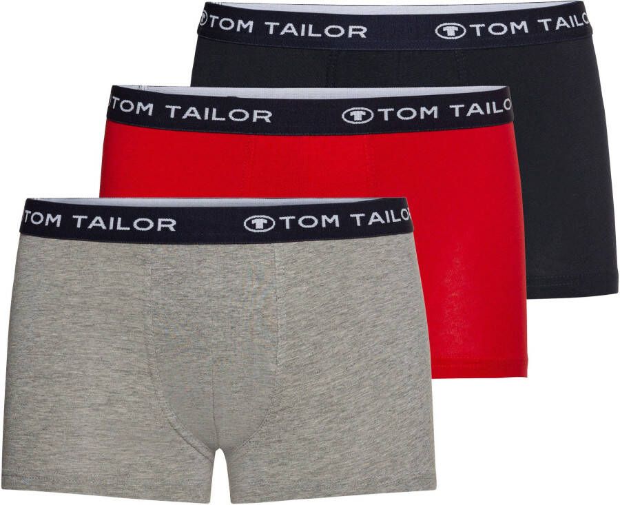 Tom Tailor Boxershort Buffer (set 3 stuks)