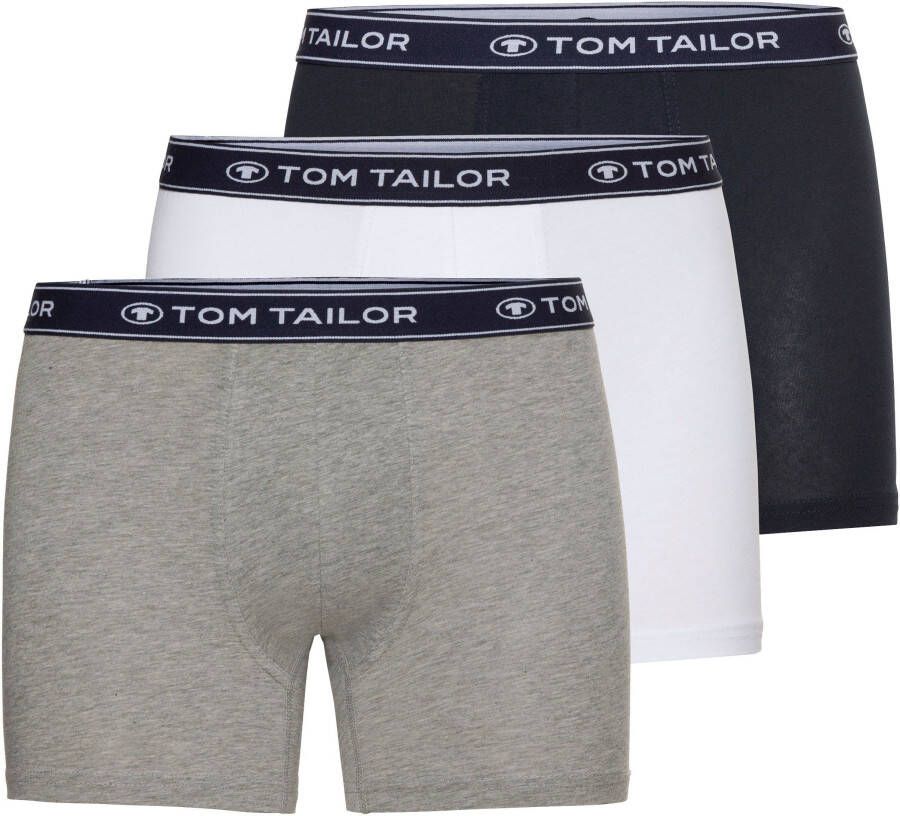 Tom Tailor Boxershort Buffer (set 3 stuks)