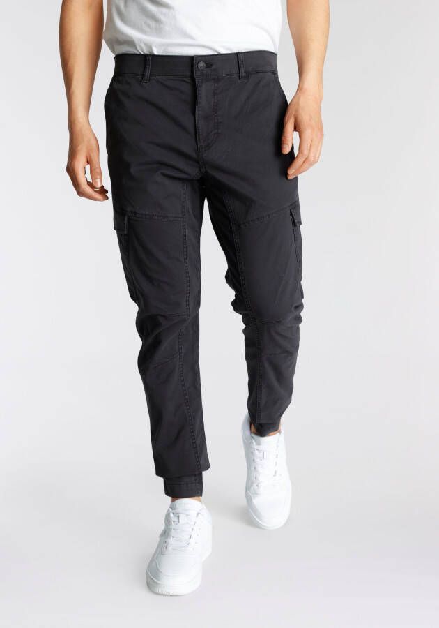 Tom Tailor Denim Cargobroek met persplooien