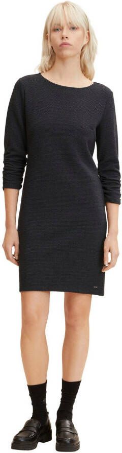 Tom Tailor Denim Jurk met 3 4-mouw