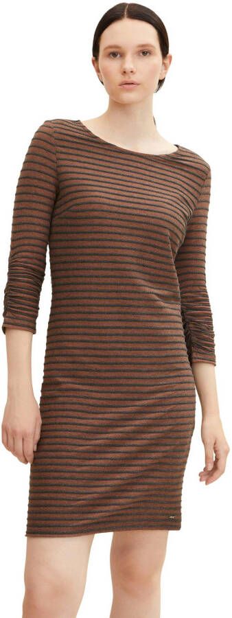 Tom Tailor Denim Jerseyjurk met mouwplooien