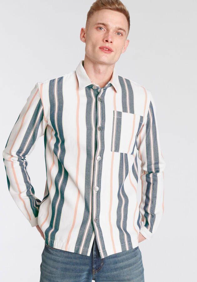 Tom Tailor Denim Comfort fit vrijetijdsoverhemd van katoen