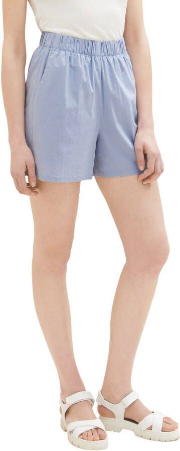 Tom Tailor Denim Shorts met elastische band