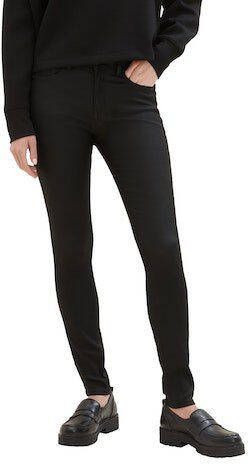 Tom Tailor Denim Extra skinny fit jeans in leerlook model 'Nela'