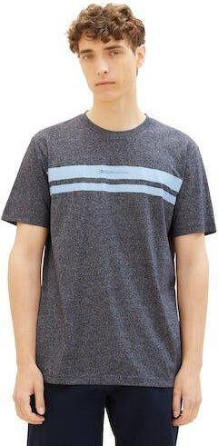 Tom Tailor Denim T-shirt met frontprintlogo