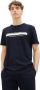 Tom Tailor Denim T-shirt met logo-frontprint - Thumbnail 1
