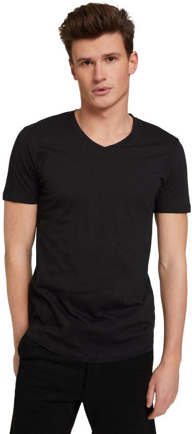 Tom Tailor Denim T-shirt met v-hals