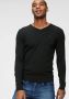 Tom Tailor Heren V-Hals Basic Sweater Black Heren - Thumbnail 2