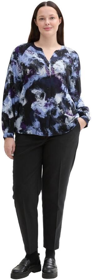 TOM TAILOR MY TRUE ME Blouse met lange mouwen met allover-print - Foto 4