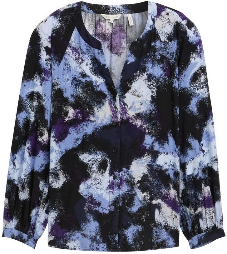 TOM TAILOR MY TRUE ME Blouse met lange mouwen met allover-print - Foto 2