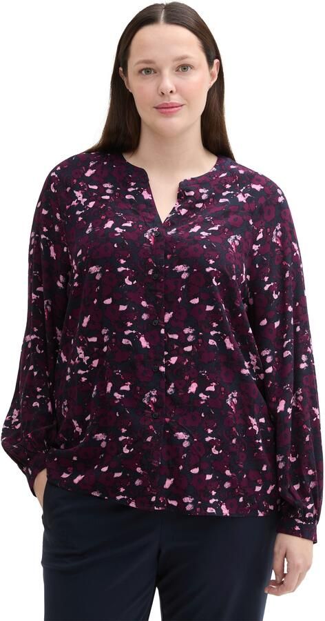 TOM TAILOR MY TRUE ME Blouse met lange mouwen met allover-print - Foto 5