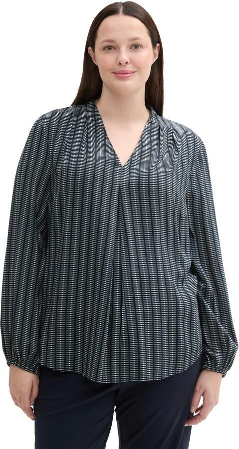 TOM TAILOR MY TRUE ME Blouse met lange mouwen met patroon - Foto 5