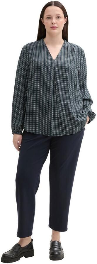 TOM TAILOR MY TRUE ME Blouse met lange mouwen met patroon - Foto 4