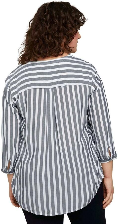 TOM TAILOR MY TRUE ME Blouse zonder sluiting met strepen - Foto 5