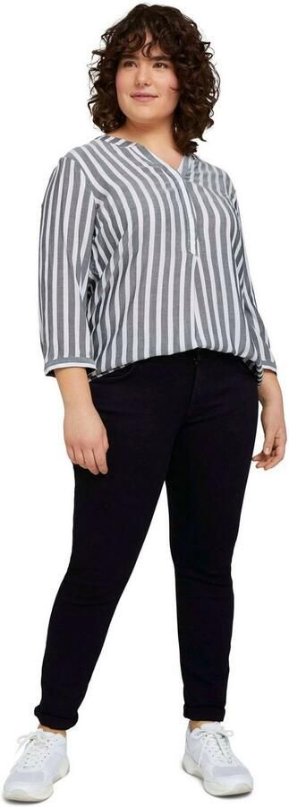 TOM TAILOR MY TRUE ME Blouse zonder sluiting met strepen - Foto 7