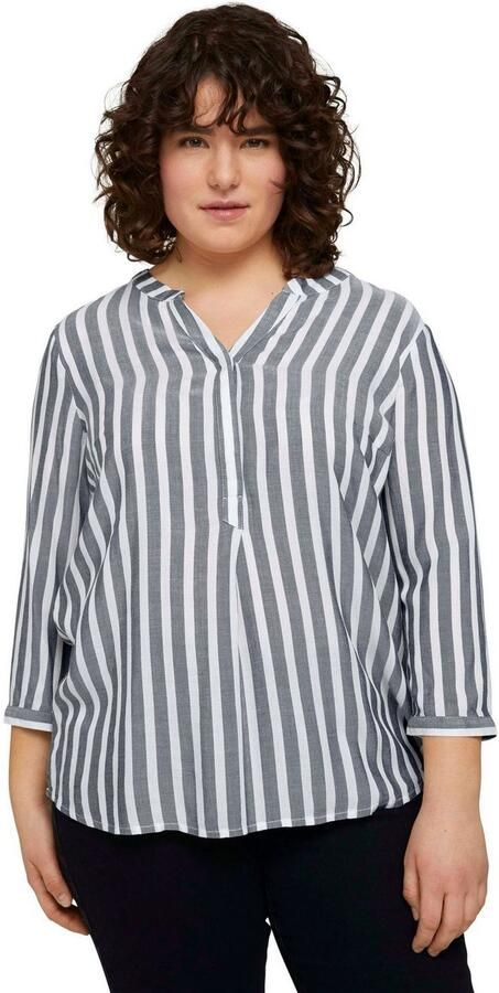 TOM TAILOR MY TRUE ME Blouse zonder sluiting met strepen - Foto 6