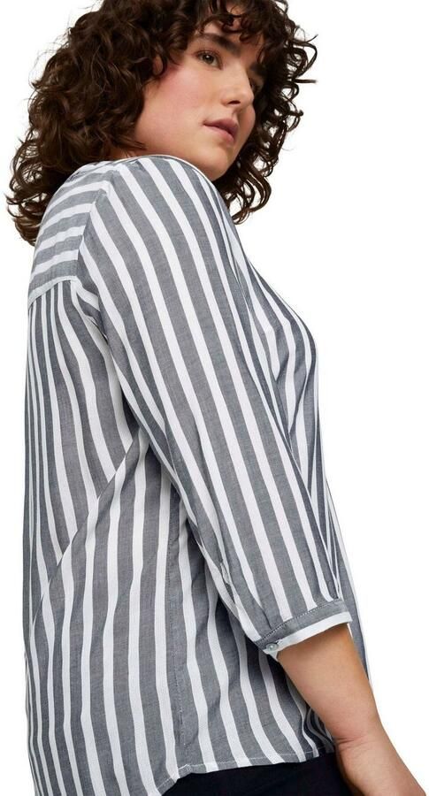 TOM TAILOR MY TRUE ME Blouse zonder sluiting met strepen - Foto 4