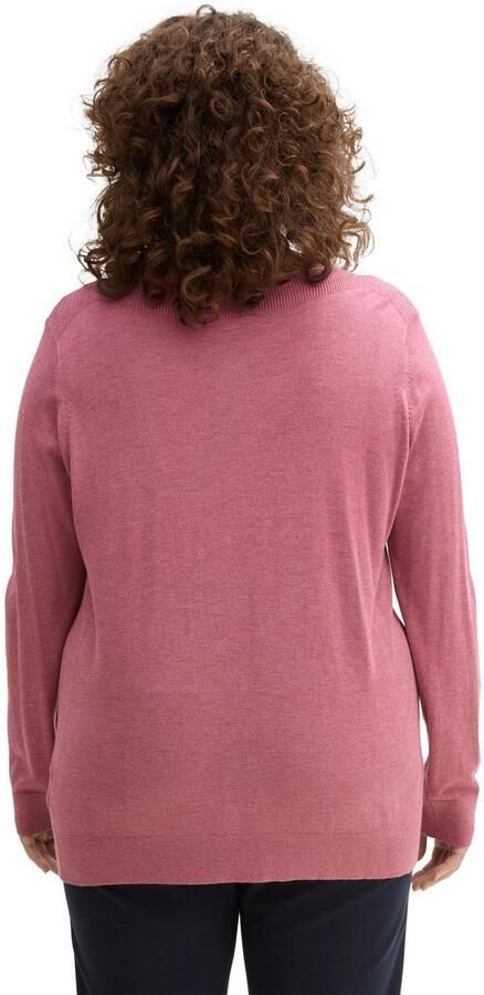 TOM TAILOR MY TRUE ME Gebreide trui met boothals - Foto 3