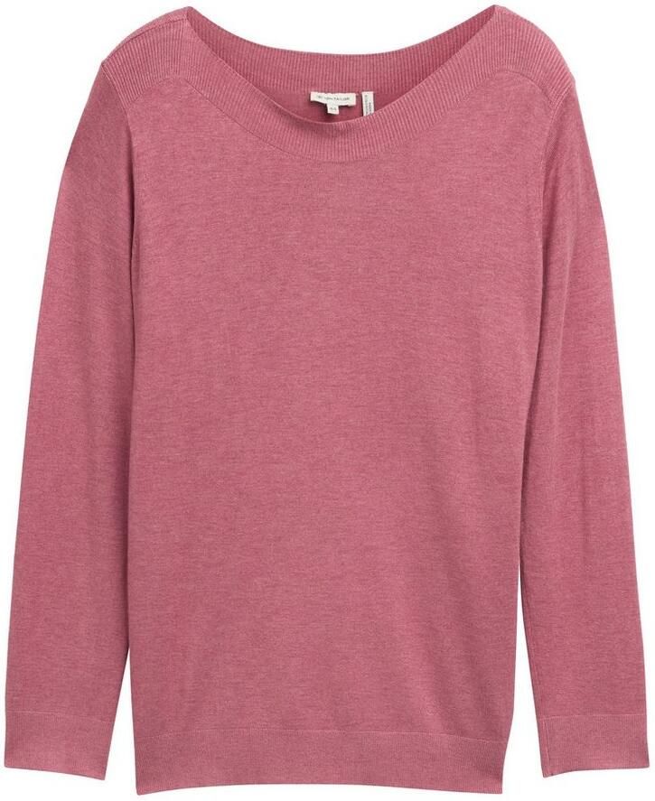 TOM TAILOR MY TRUE ME Gebreide trui met boothals