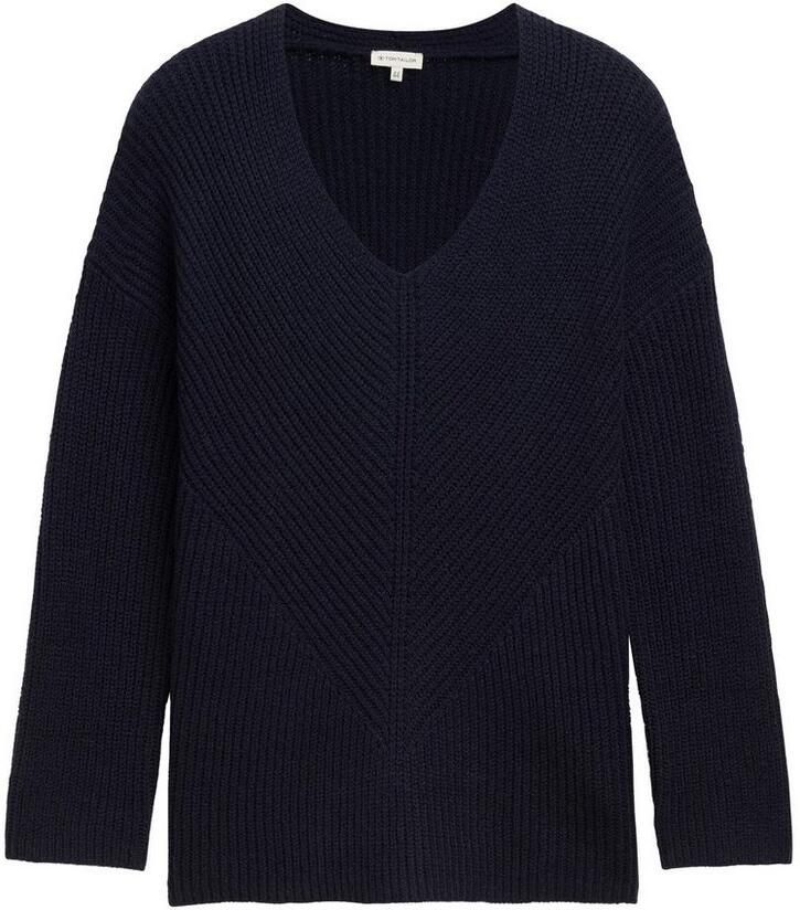 TOM TAILOR MY TRUE ME Gebreide trui met ribstructuur - Foto 2