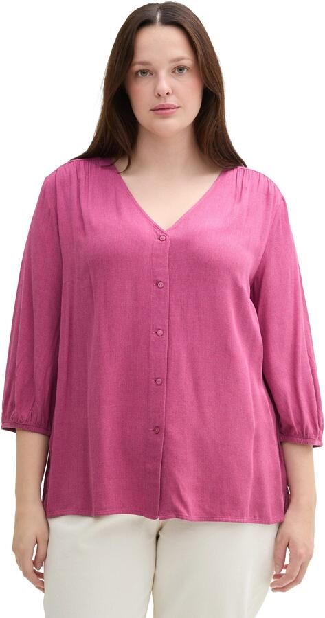 TOM TAILOR MY TRUE ME Klassieke blouse met 3 4-mouwen - Foto 4