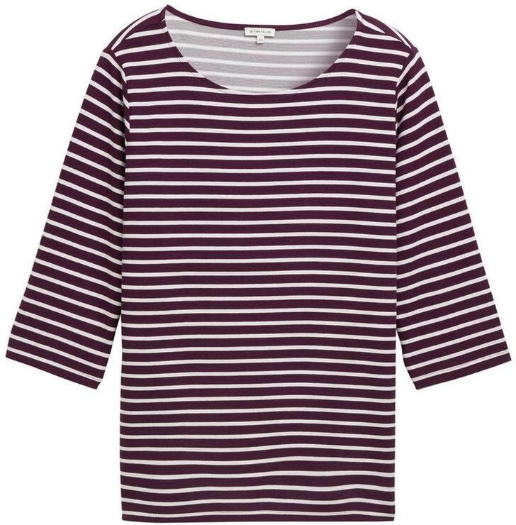TOM TAILOR MY TRUE ME Shirt met 3 4 mouwen OTTOMA met gestreept patroon - Foto 2