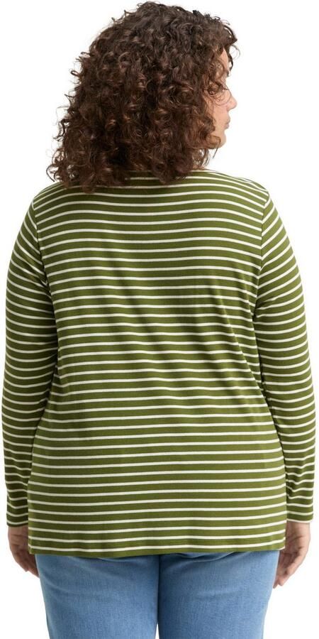 TOM TAILOR MY TRUE ME Shirt met lange mouwen met streepdessin - Foto 5