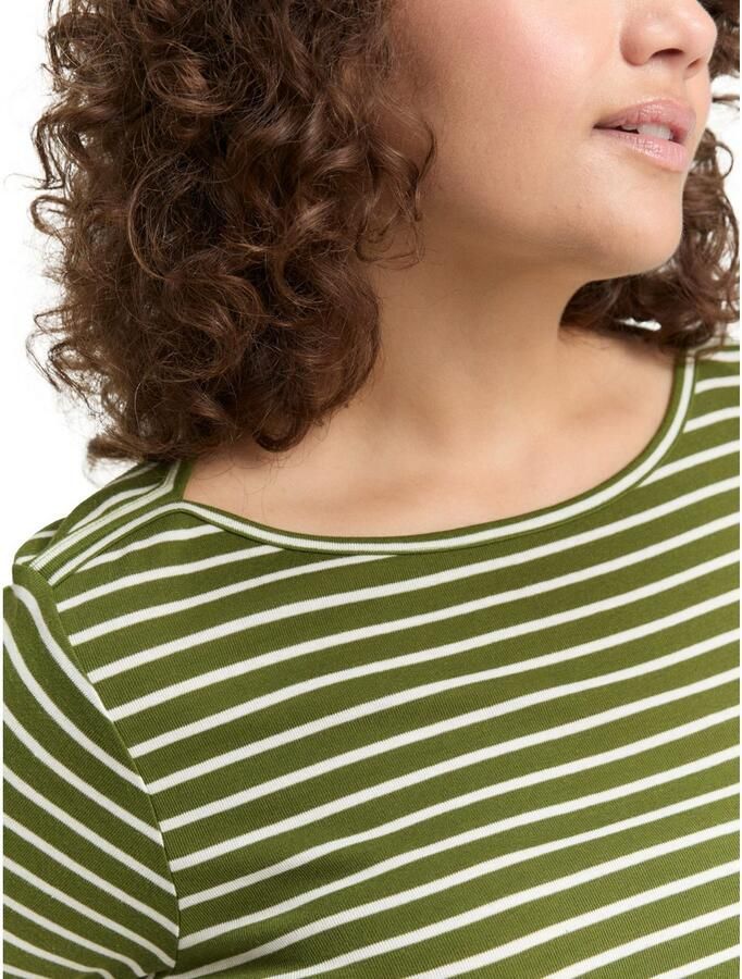TOM TAILOR MY TRUE ME Shirt met lange mouwen met streepdessin - Foto 2